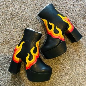 Platform Ankle Boots Dollskill